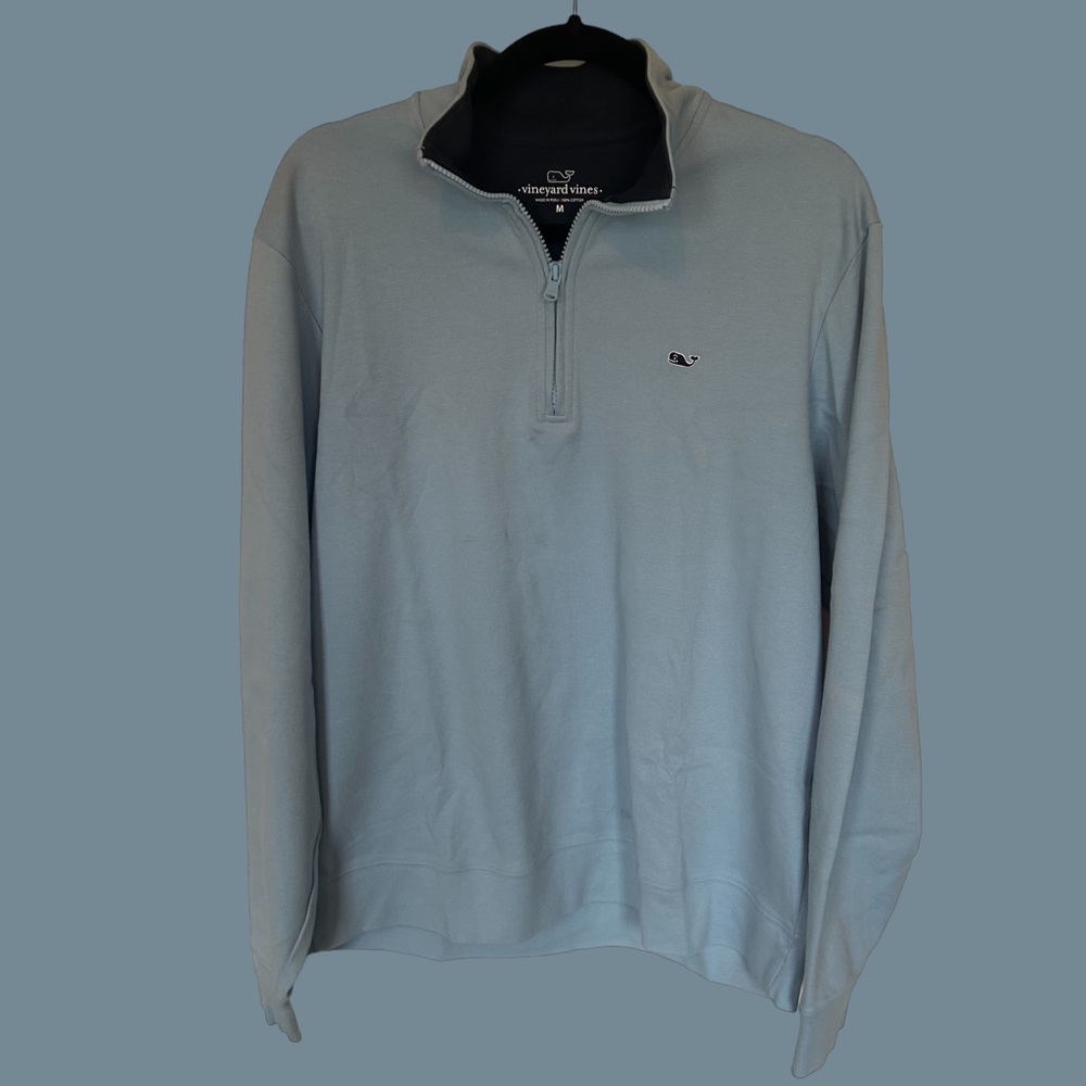 Vineyard Vines Men's light blue Saltwater Quarter
1/4 Zip - Medium (2021)